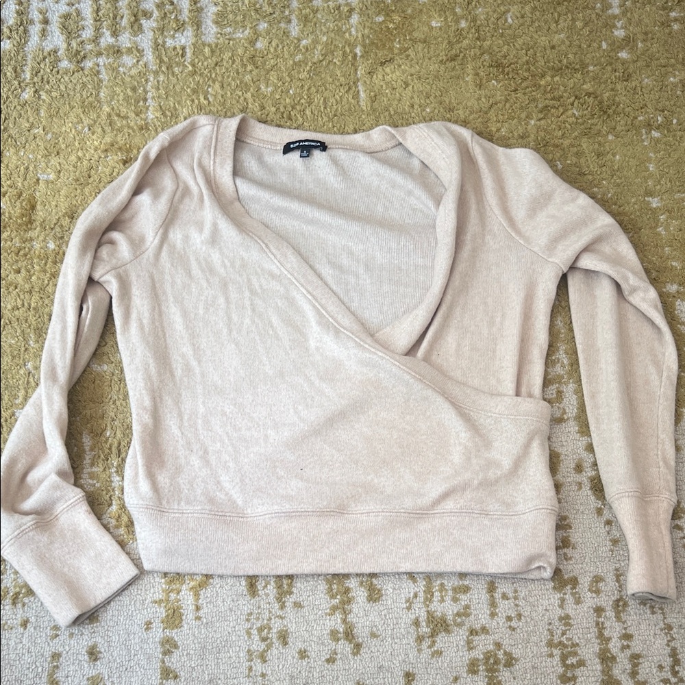 525 America Cream Wrap Sweatshirt